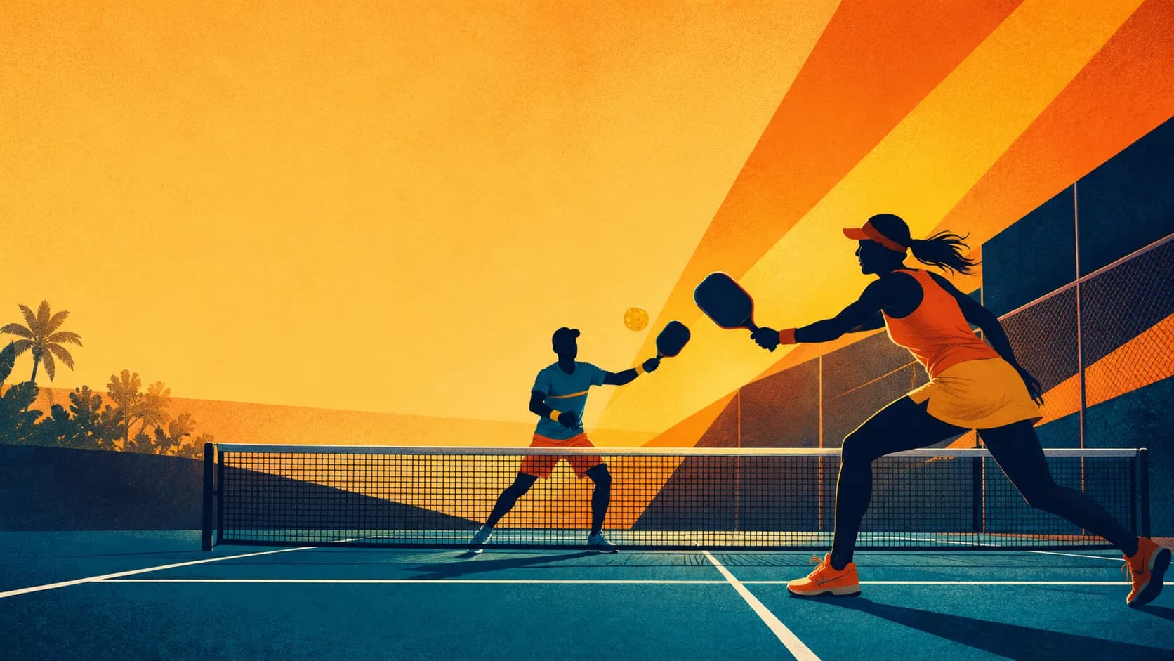 Chiến thuật “đánh cao – ép lưới” khi đối thủ yếu phòng thủ ở bóng cao (Pickleball cho phong trào)