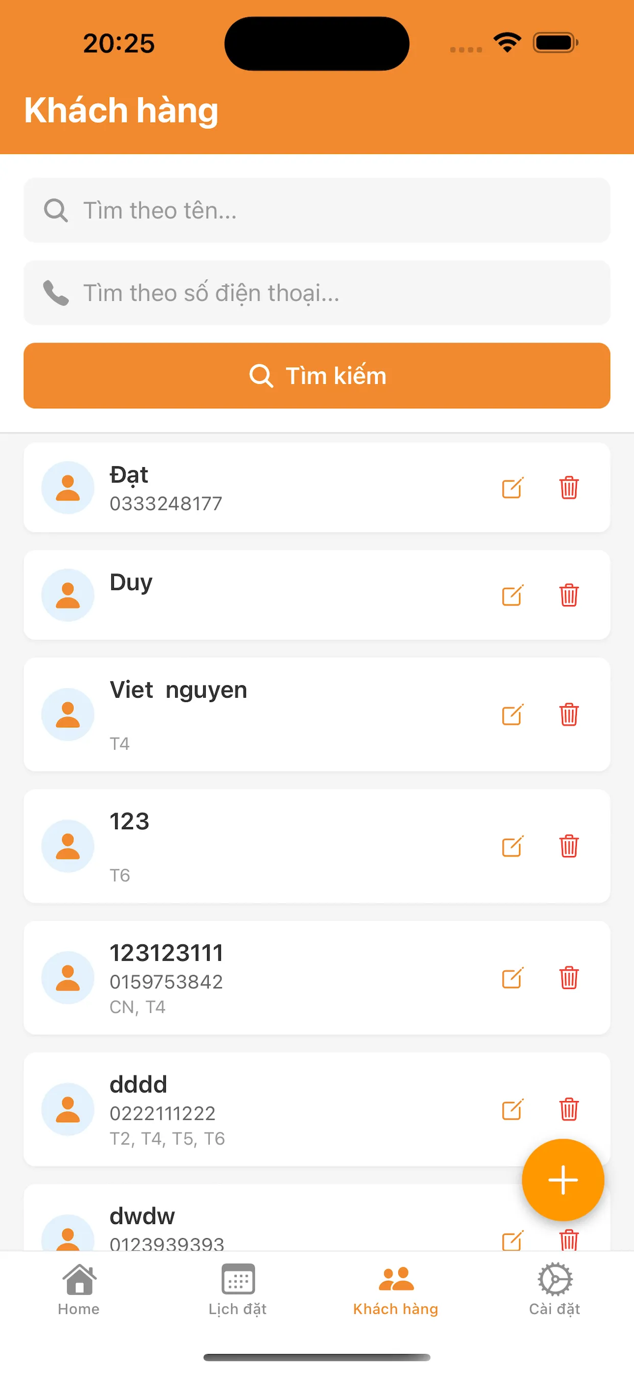 Quản lý khách hàng