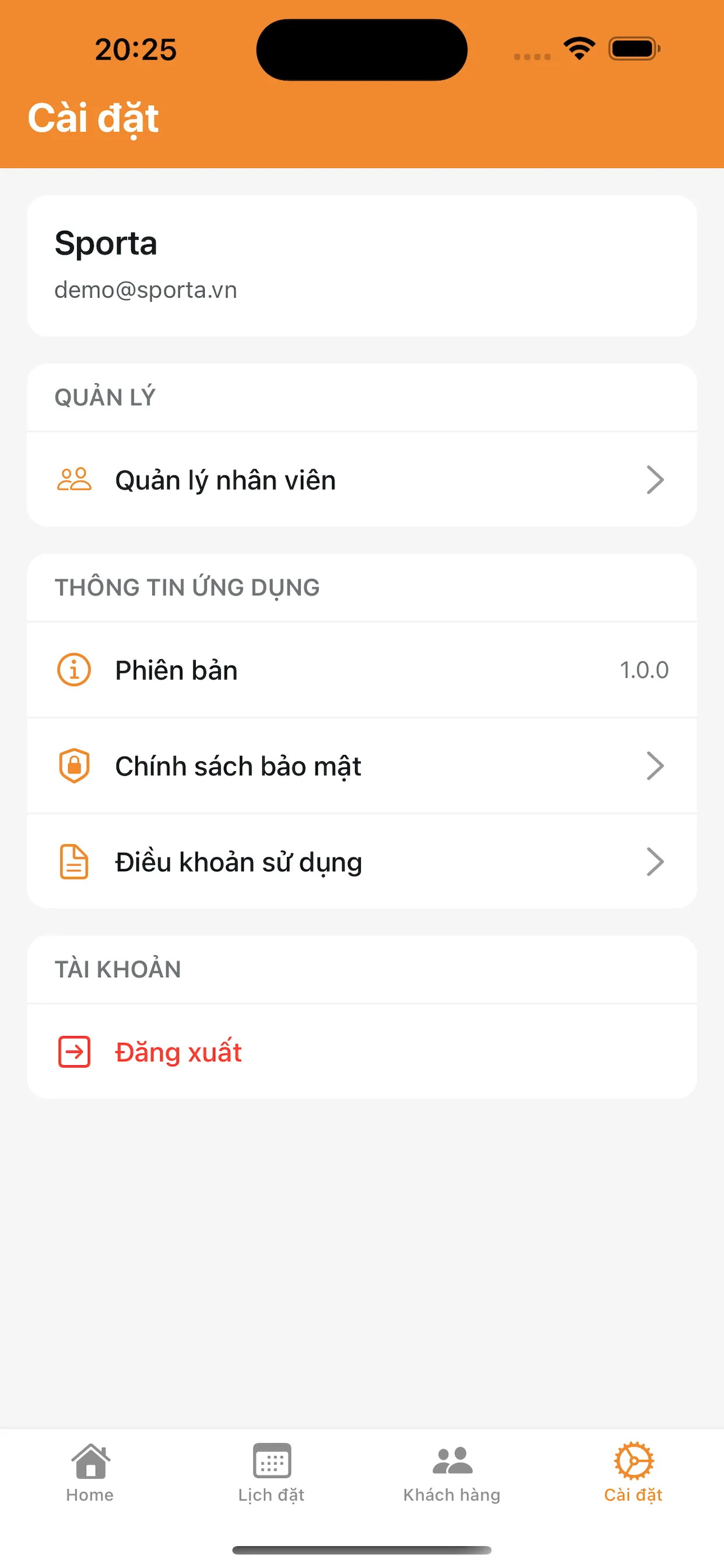 Đặt sân trực tuyến 24/7
